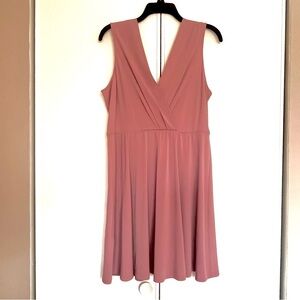 Nostalgia Rose Color Baby Doll Dress, Size 12.